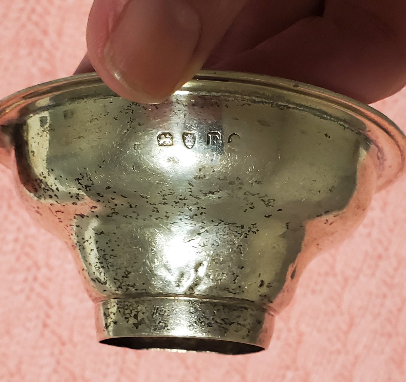 Antique Georgian Sterling Silver Wine Funnel Strainer London Hallmarked 49 Grams