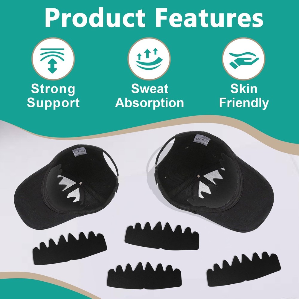 20Pcs Hat Shaper Insert - Baseball Caps Inserts Shapers, Reusable Crown Suppo...