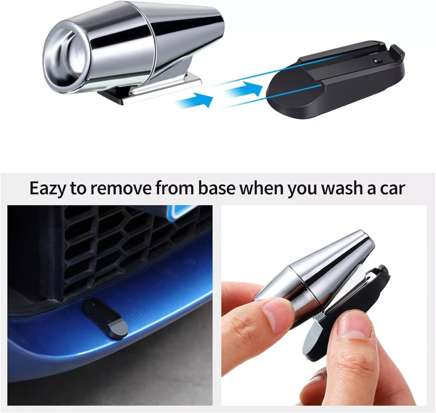 4 Deer Whistles Sonic Wildlife Warning Device Animal Alert Car Safety Accessory