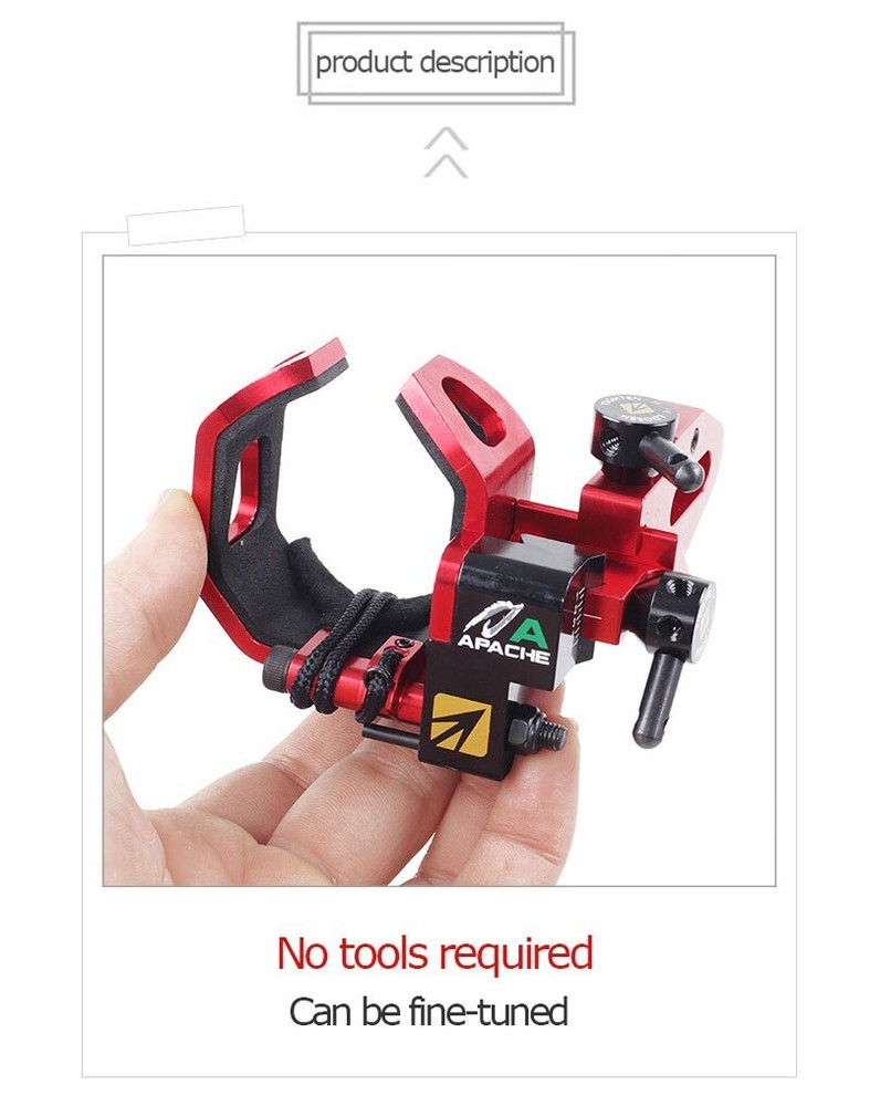 Take-off and Landing Arrow Rest Quick Adjustment Matching Compound Bow Using