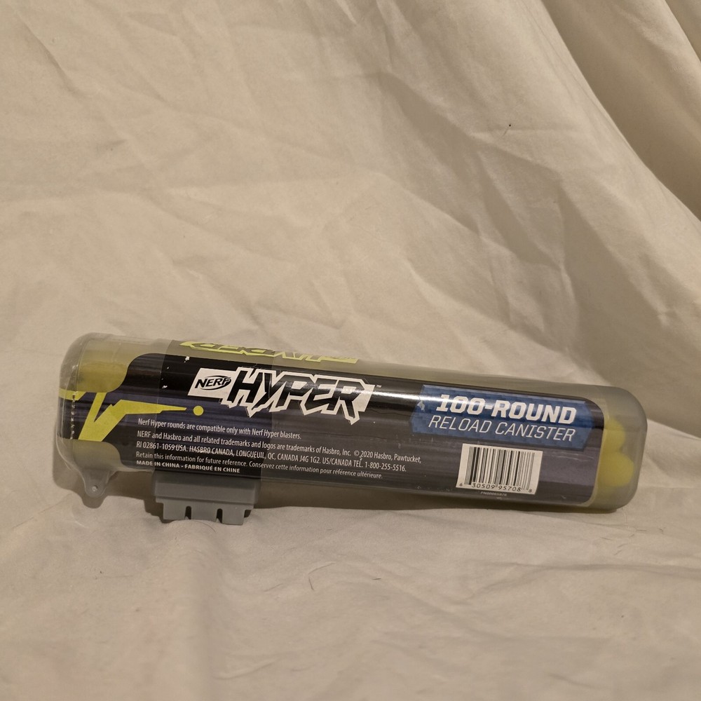 Nerf Hyper Blaster 100-Round Refill Canister Easy Reload Canister E8960 SEALED