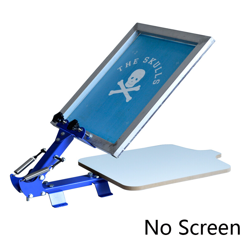 TECHTONGDA 1 Color Screen Printing Table Press Simple Silk Screen Printer