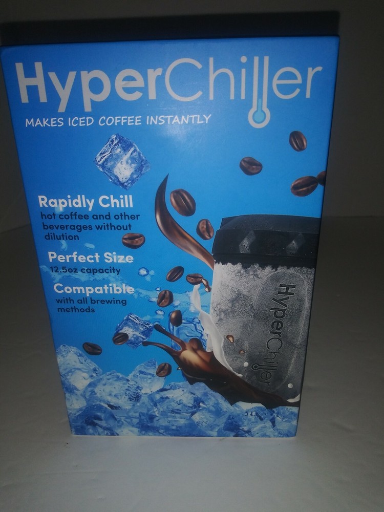 Hyper Chiller Iced Coffee/Other Beverages Maker 12.5oz Capacity EBC-1023