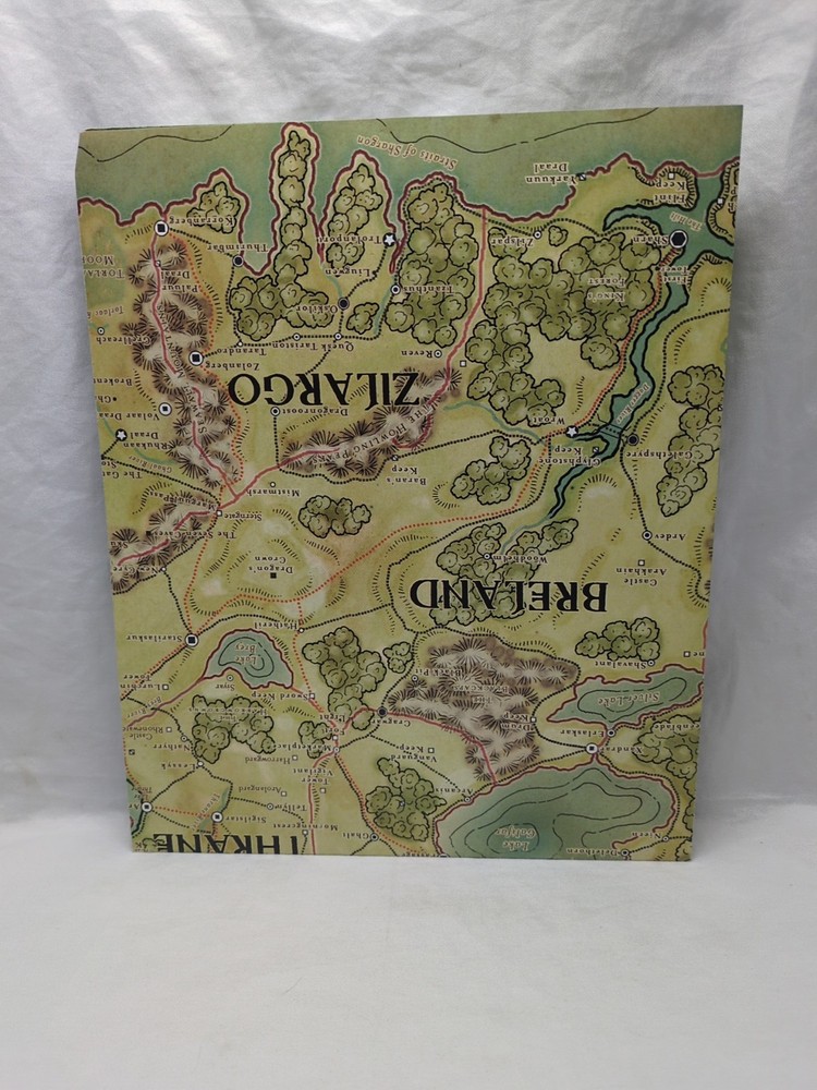 *Map Only* Dungeons And Dragons 4th Edition Eberron Khorvaire Map