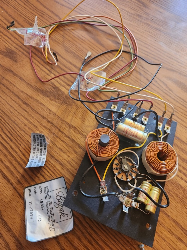 Original Bozak LS-400 Speaker Crossover - Tested