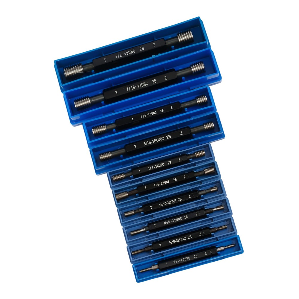 10 Pc Skd11 Thread Detection Tool Double End Thread Plug Gauge Go & No Go