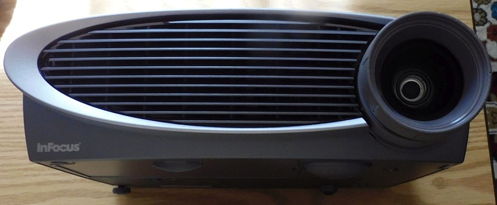 InFocus Projector Model LP500 with Remote and Cables, Working