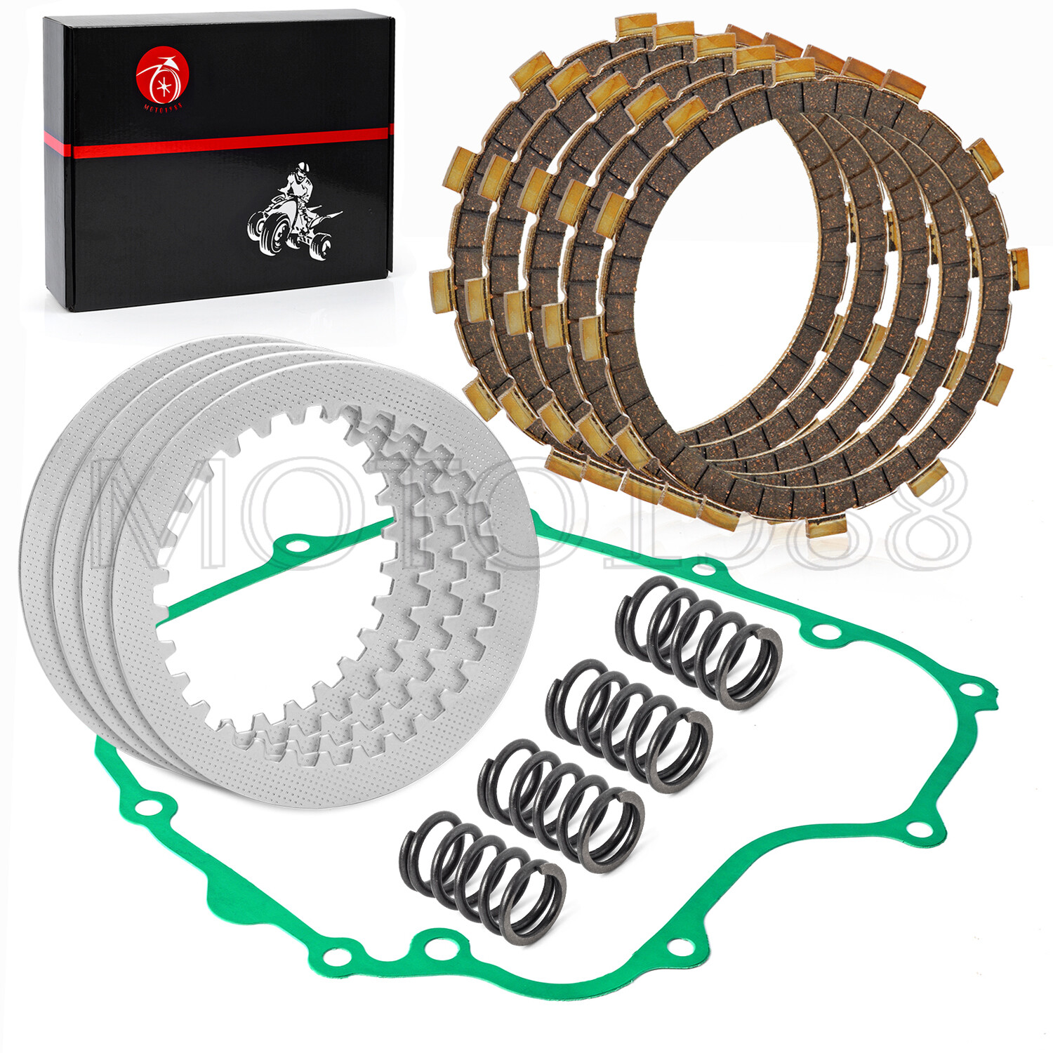 For Kawasaki 1988-2007 Ninja 250R EX250 Clutch Heavy Duty Springs kit & Gasket