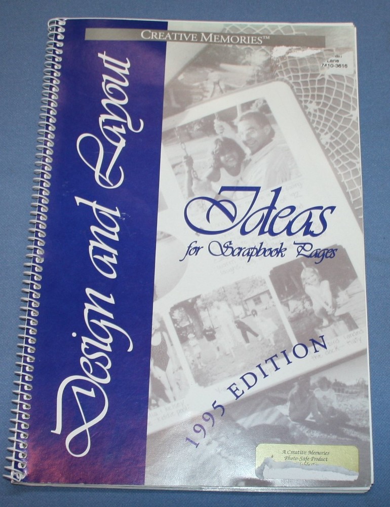 Creative Memories Scrapbooking Items Fast Formulas Design and Layout Cutting Mat