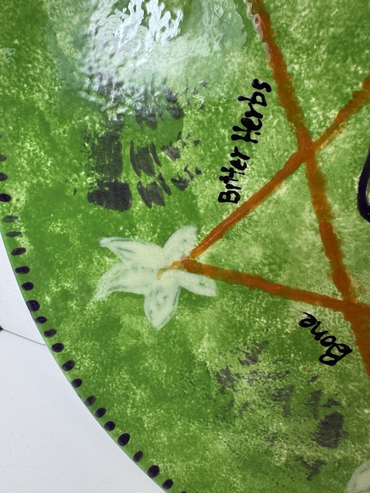 Hand Painted Passover Seder plate