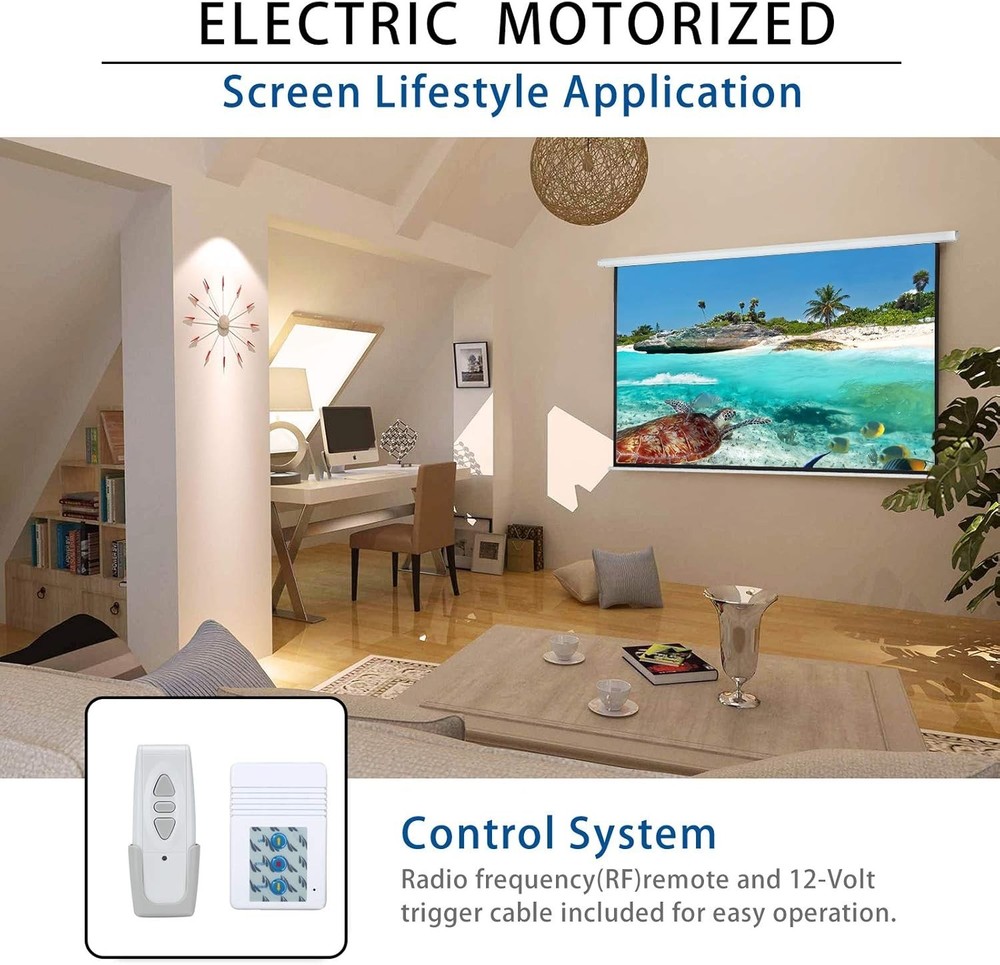 Motorized Projector Screen