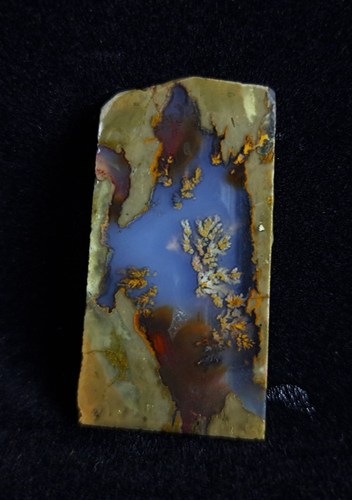 Priday Plume Agate Slab