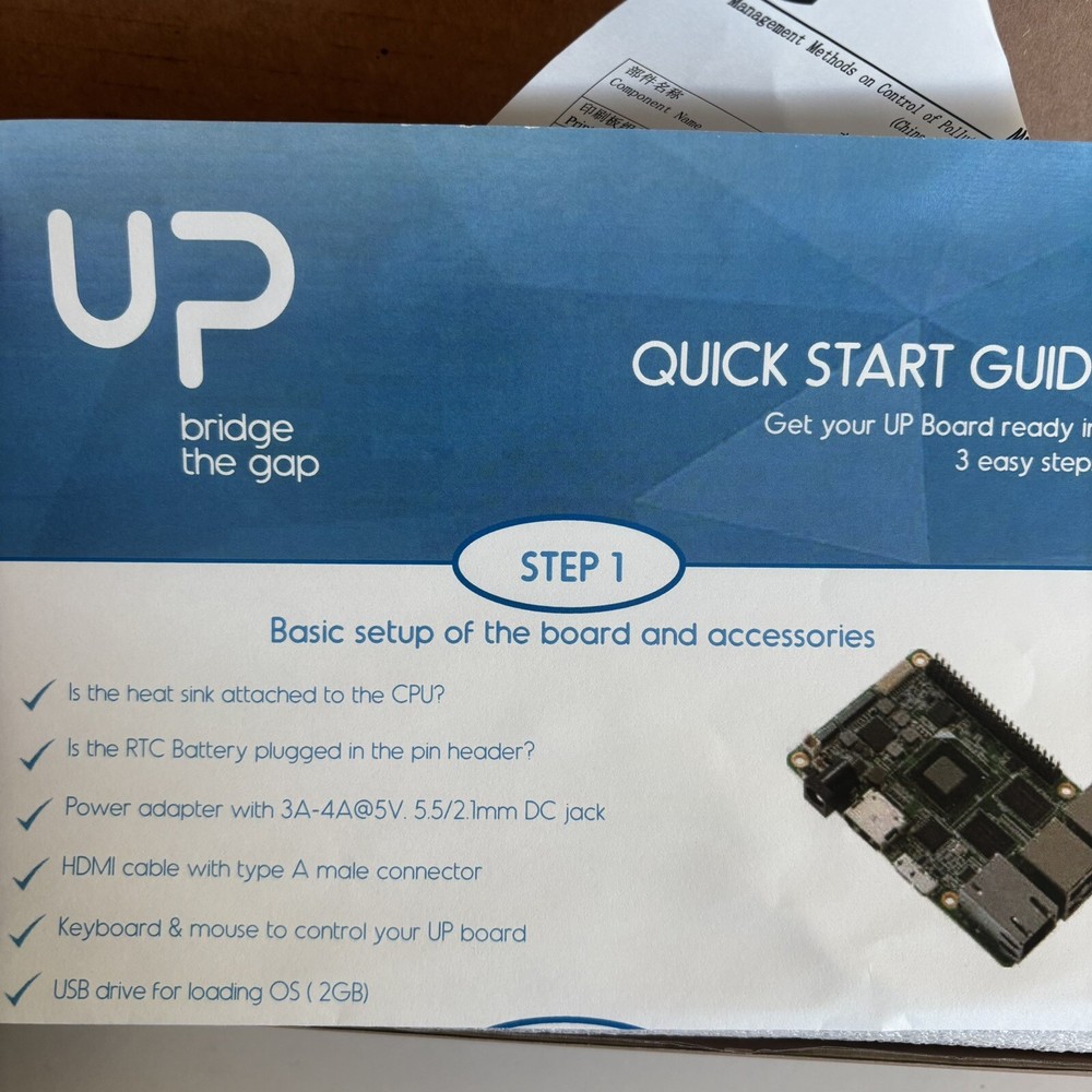 INTEL RealSense Robotic Development Kit with R200 3D depth Camera & UP Board