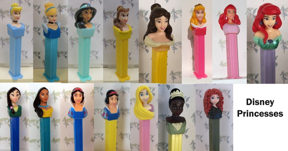 PEZ - Disney Princess Series - Choose Character from Pull Down Menu