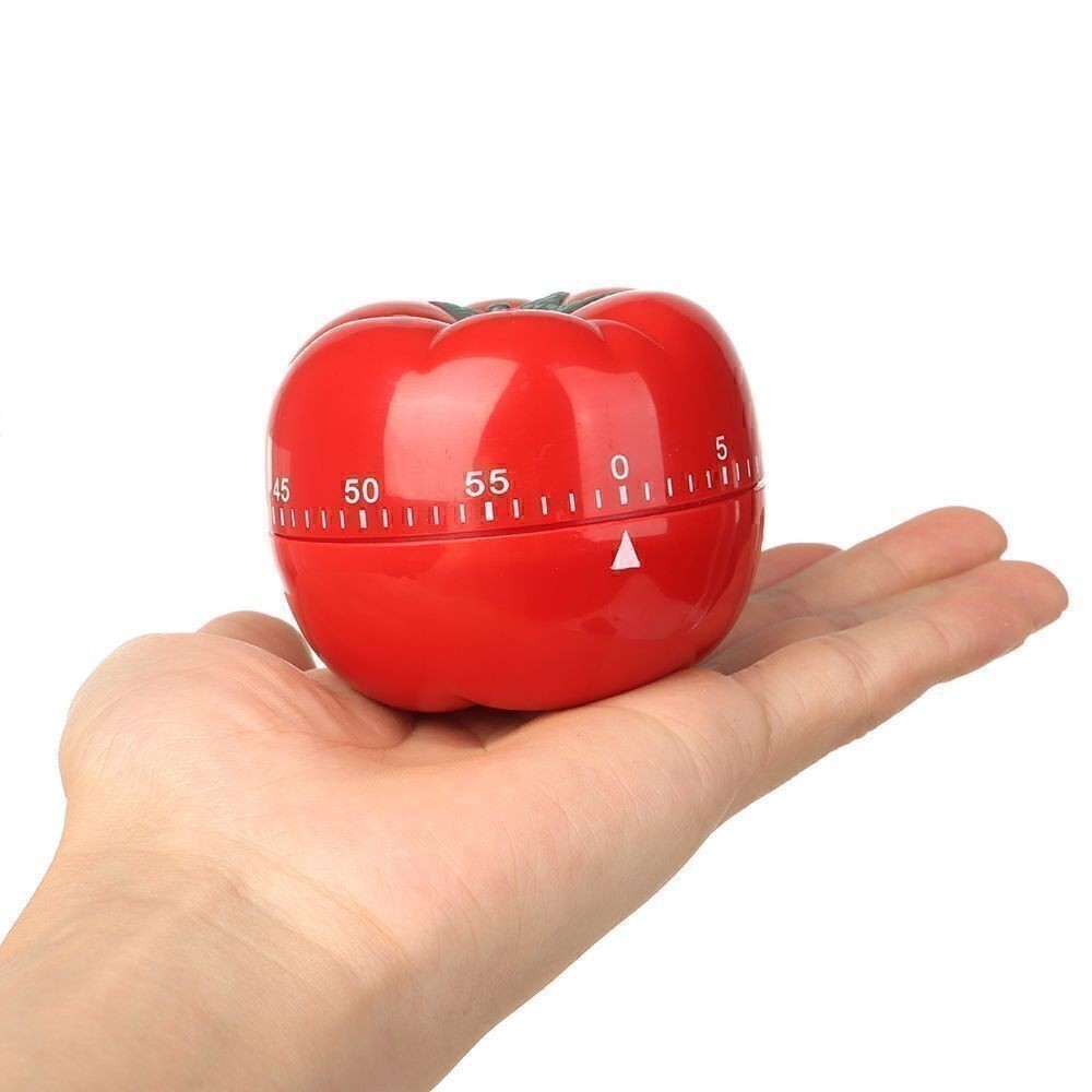 Tomato Timer Cute Reminder Alarm Clock Mechanical Timer Kitchen Cooking Tools
