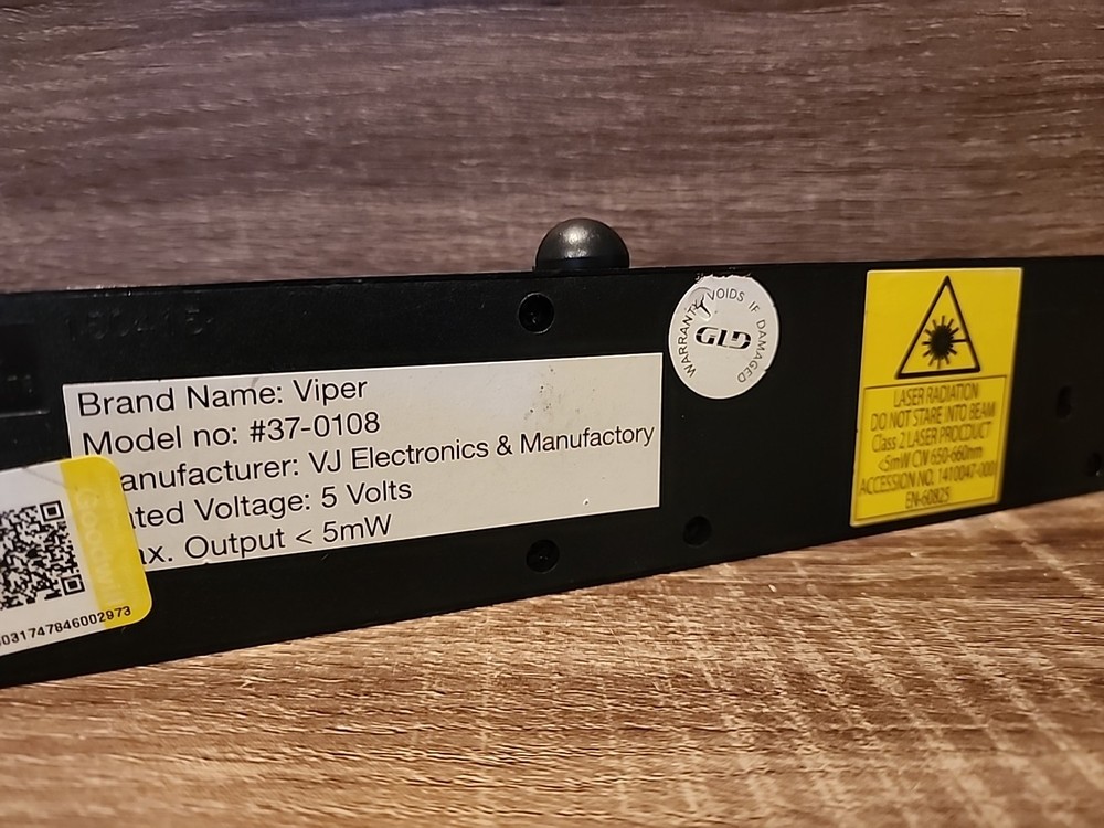 Viper Laser Throw/Toe Line Marker, Battery Operated