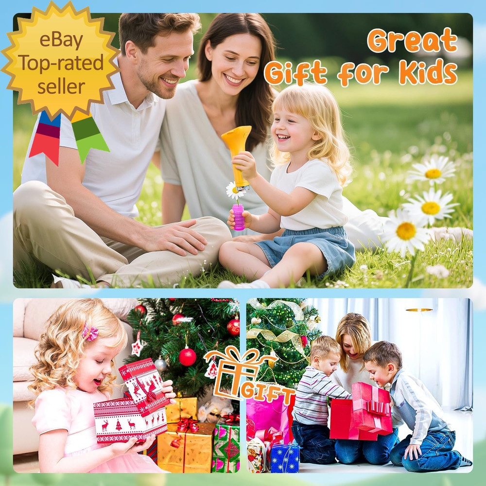 Digital Microscope for Kids 2" Screen 1000X Handheld Microscope HD Pocket