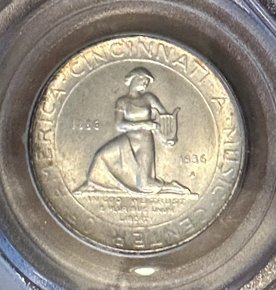 1936-S Cincinnati Half 50c - PCGS MS66