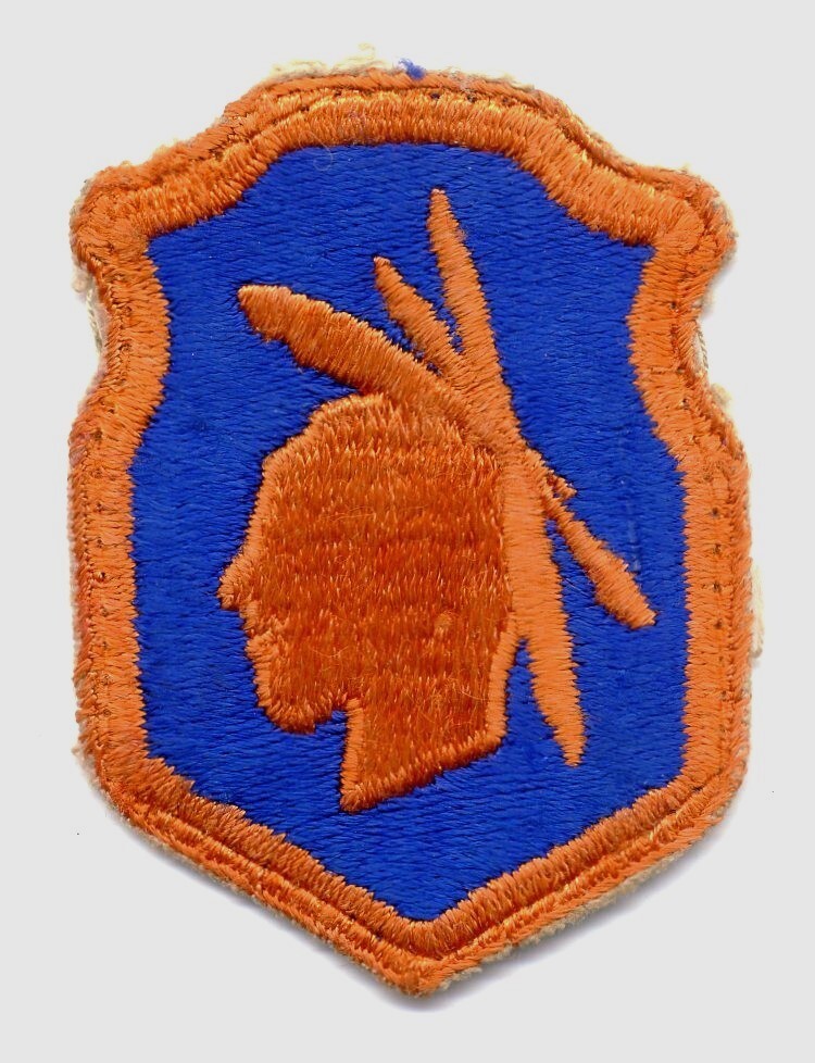 US Army 98th Infantry Division "Iroquois" Patch (#2)