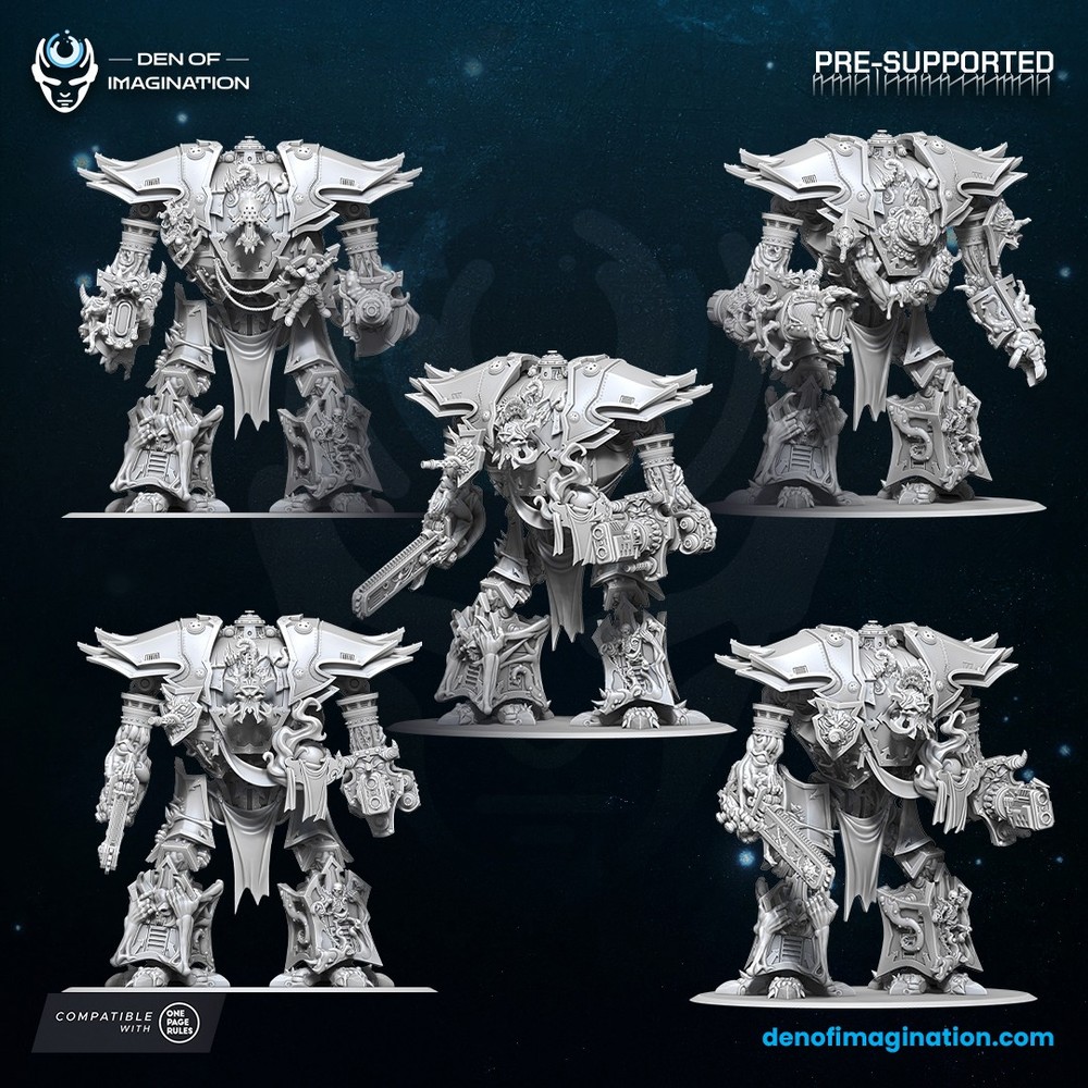 PLAGUE BLESSED INFERNAL MECH (8 WEAPONS)