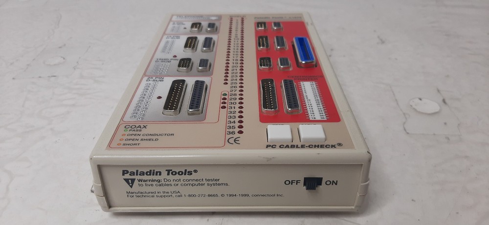 Weidmuller Paladin Tools 1570 PC Cable Check Tester