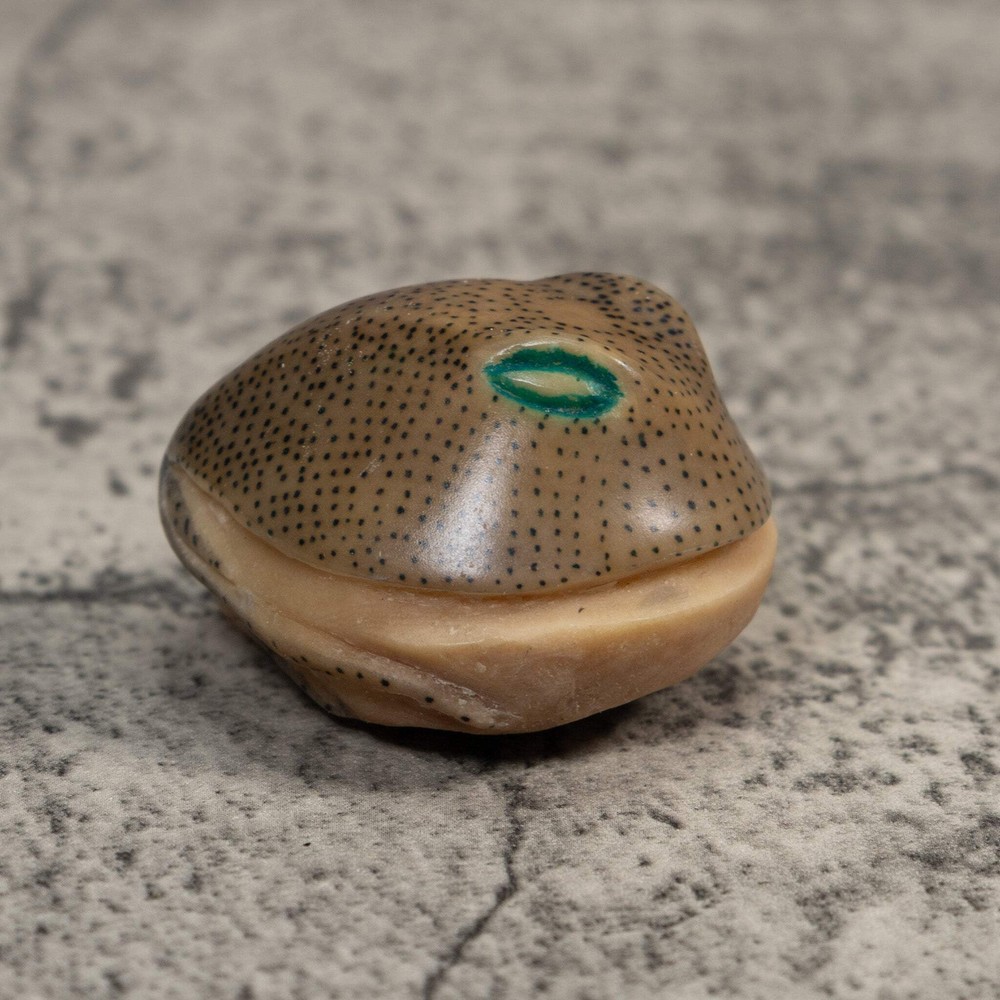 Ocean Stingray Tagua Carving