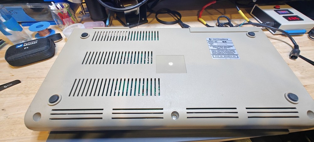 Commodore 64 C64 Breadbin Computer System TESTED READ