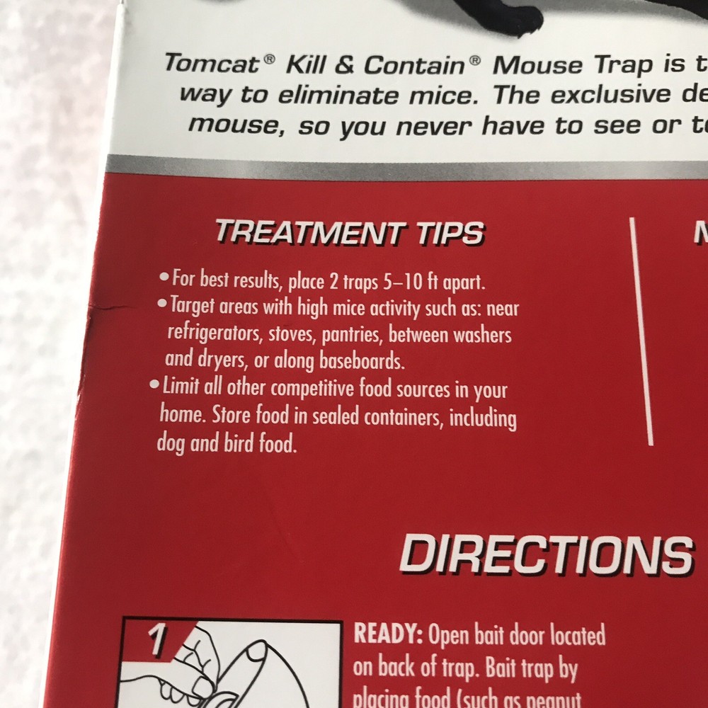 Tomcat Kill & Contain Mechanical Mouse Trap (2-Pack) Never Touch Never See