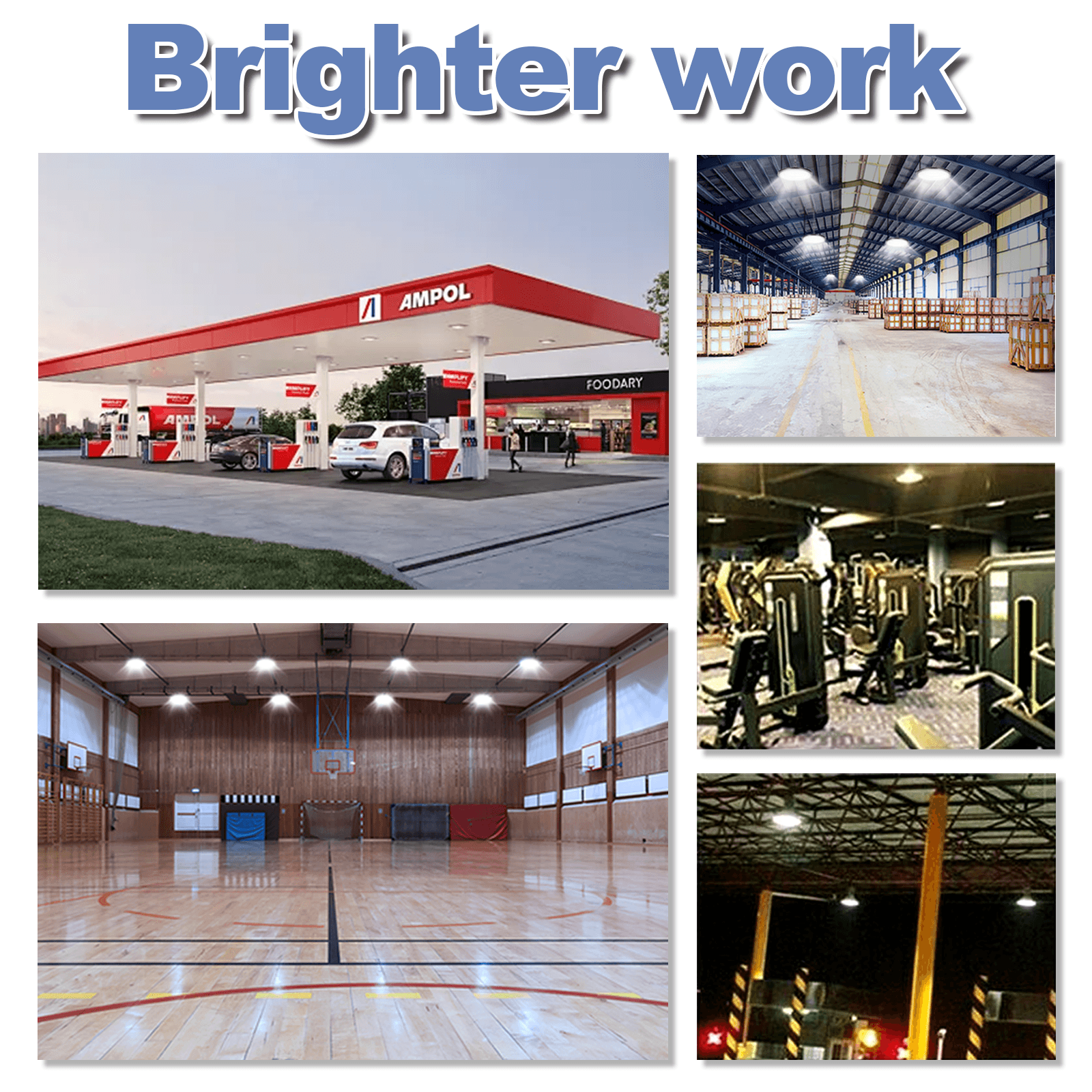 10 Pack 300W UFO LED High Bay Light Shop Industrial Commercial Factory Warehouse