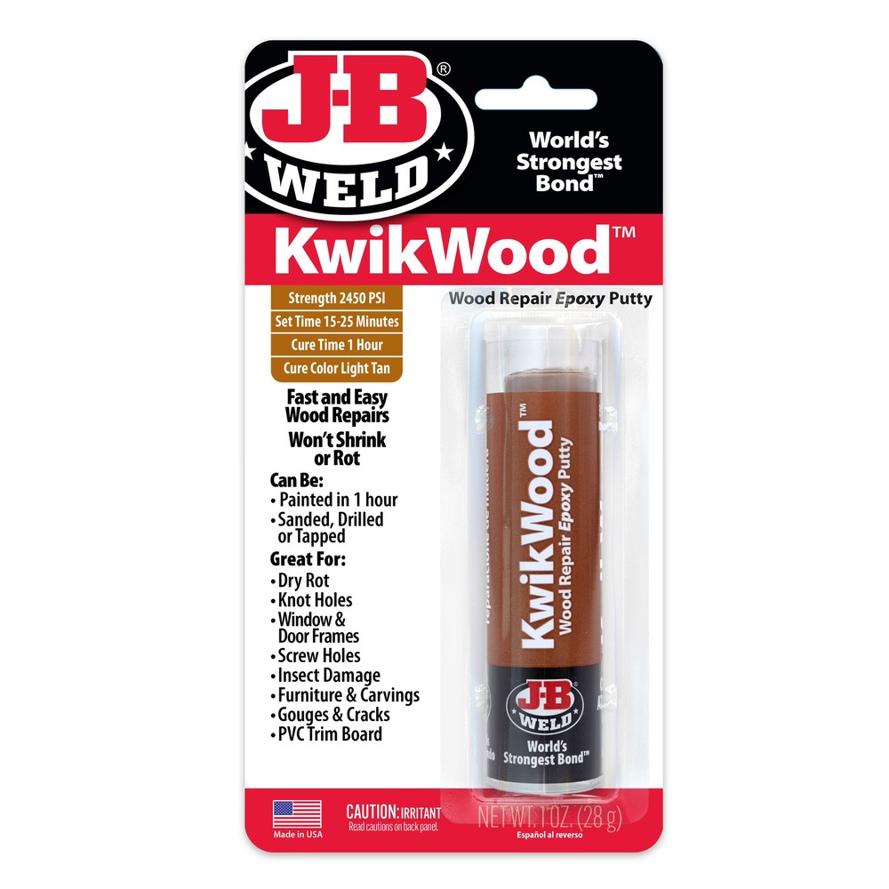 1 oz KwikWood Epoxy Putty Tan