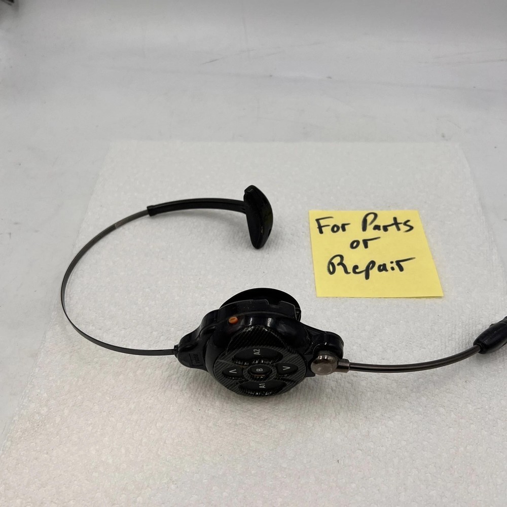 UNTESTED HME HS6200 Wireless Headset Drive Thru W/ Battery/UNTESTED NOT /WORKING