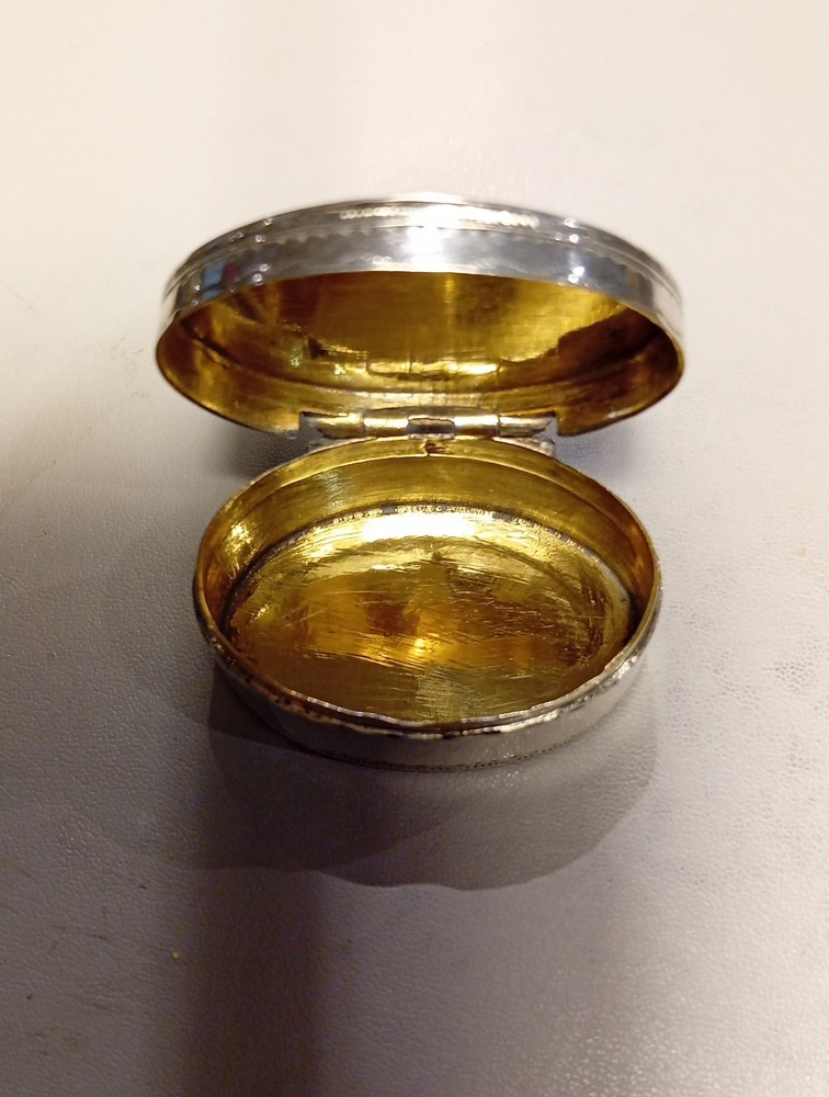 Solid Silver Early Georgian Snuff Box Circa 1740