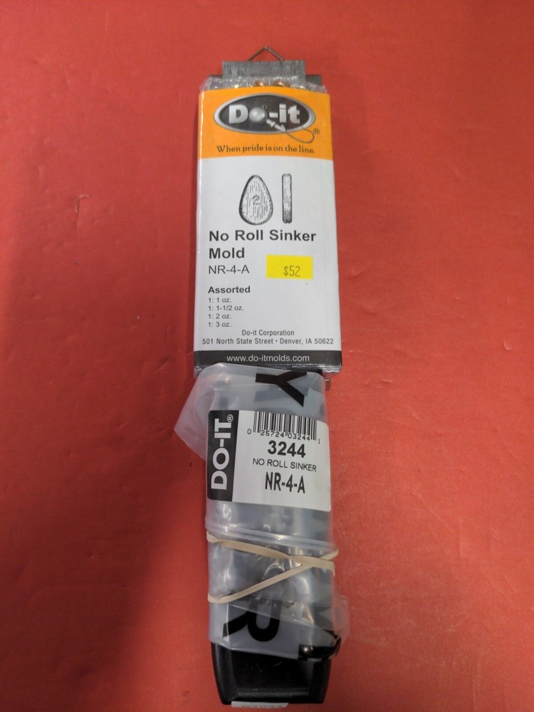 3244- NO ROLL SINKER MOLD-NR-4-A
