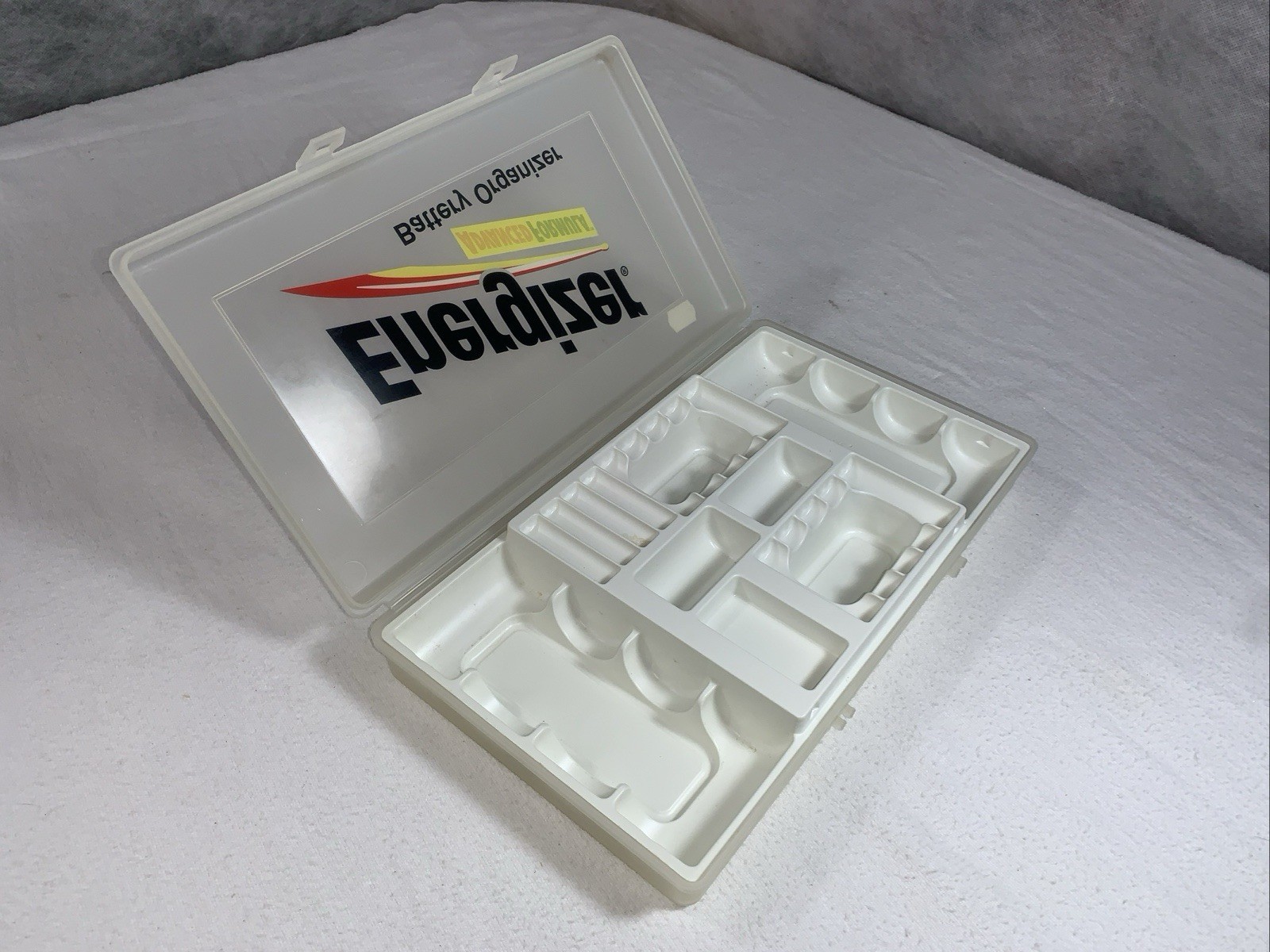 Energizer Battery Organizer Storage Case With Insert Tray 11 x 6 x 1.5 LOT OF 2