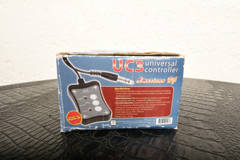 American DJ UC3 Wired Controller for Compatible ADJ Stage Lights