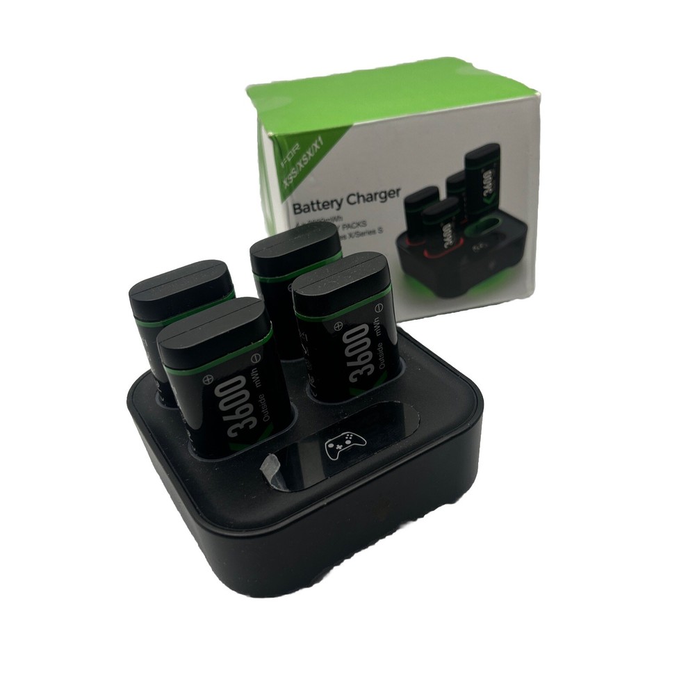 Rechargeable Battery+Controller Charger Dock Station for Xbox One X/S&Series X|S