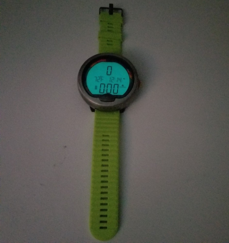 Oceanic Versa Pro Air / Nitrox Scuba Dive Computer New Battery & Lime Strap