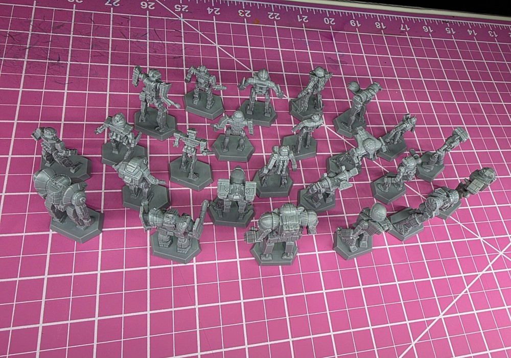 NEW RARE 2014 Battletech Mini - Dervish Base #14 - 35000BMech