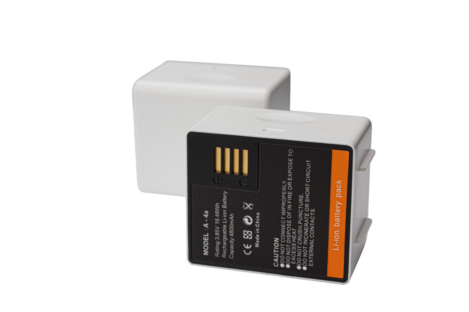 2-Pack Battery & LCD Dual Charger for Arlo Ultra, Ultra 2, Arlo Pro 3, Arlo Pro4