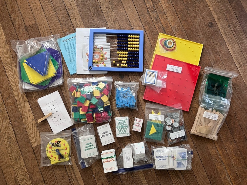Right Start Math Manipulatives & Games Large Lot