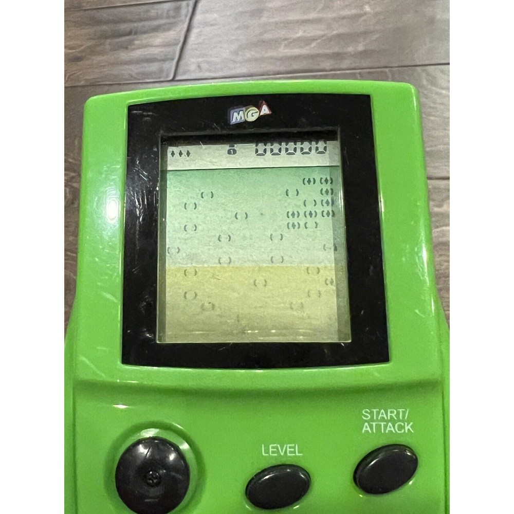 Centipede Green Handheld Game Classic Atari Arcade RadioShack Tested Works