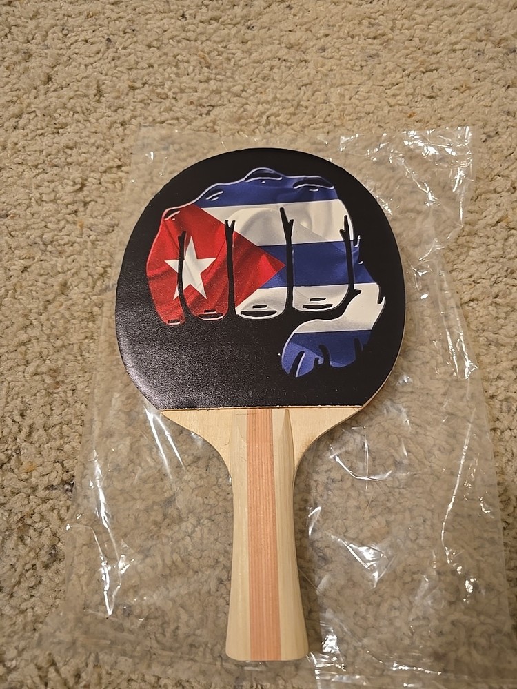 Ping Pong Paddle FLAG  NEW