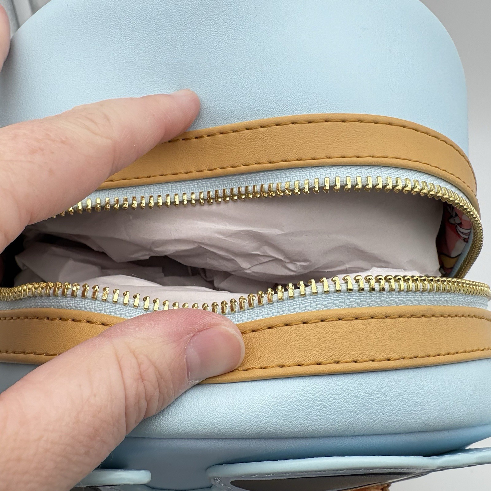 NEW Loungefly Disney Mickey & Friends Picnic Basket Mini Backpack with Coin Bag