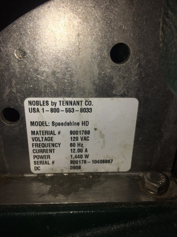 Nobles Speedshine MP20X 20" Floor Buffer "N0-SHIPPING"
