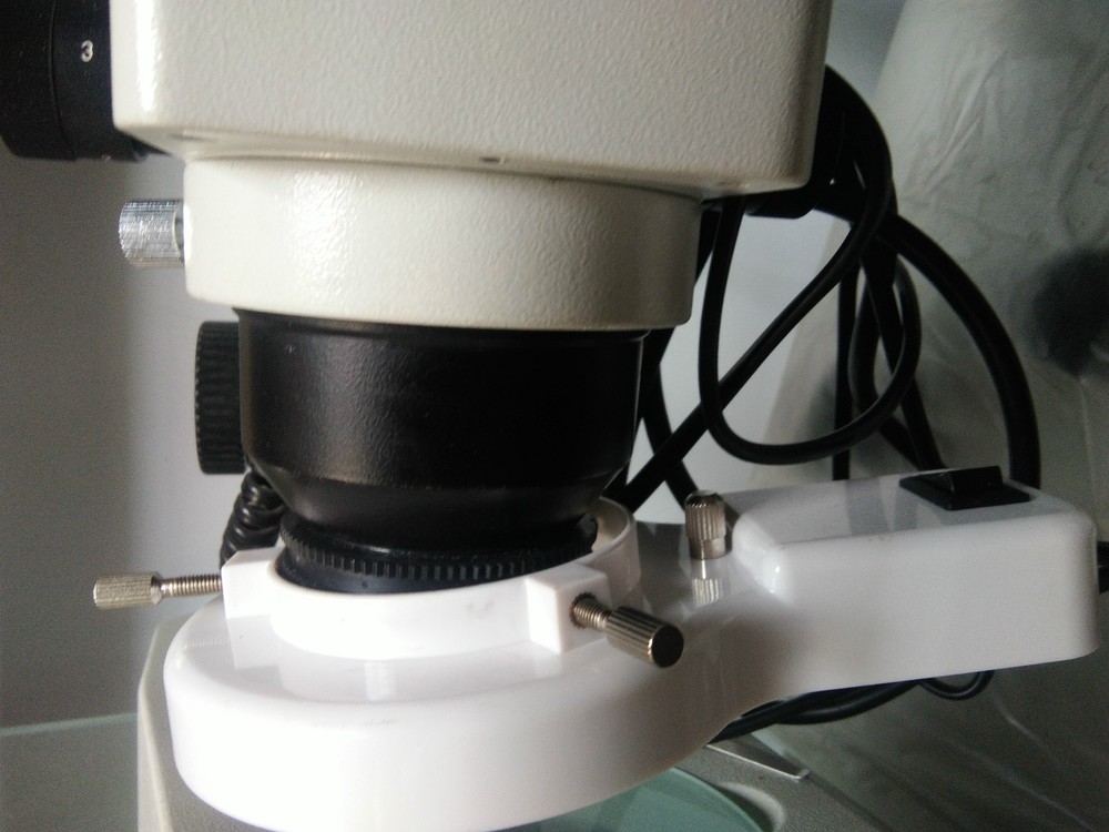 2PCS 48mm Adapter Ring for Stereo Microscope Connecting with Ring Lamp