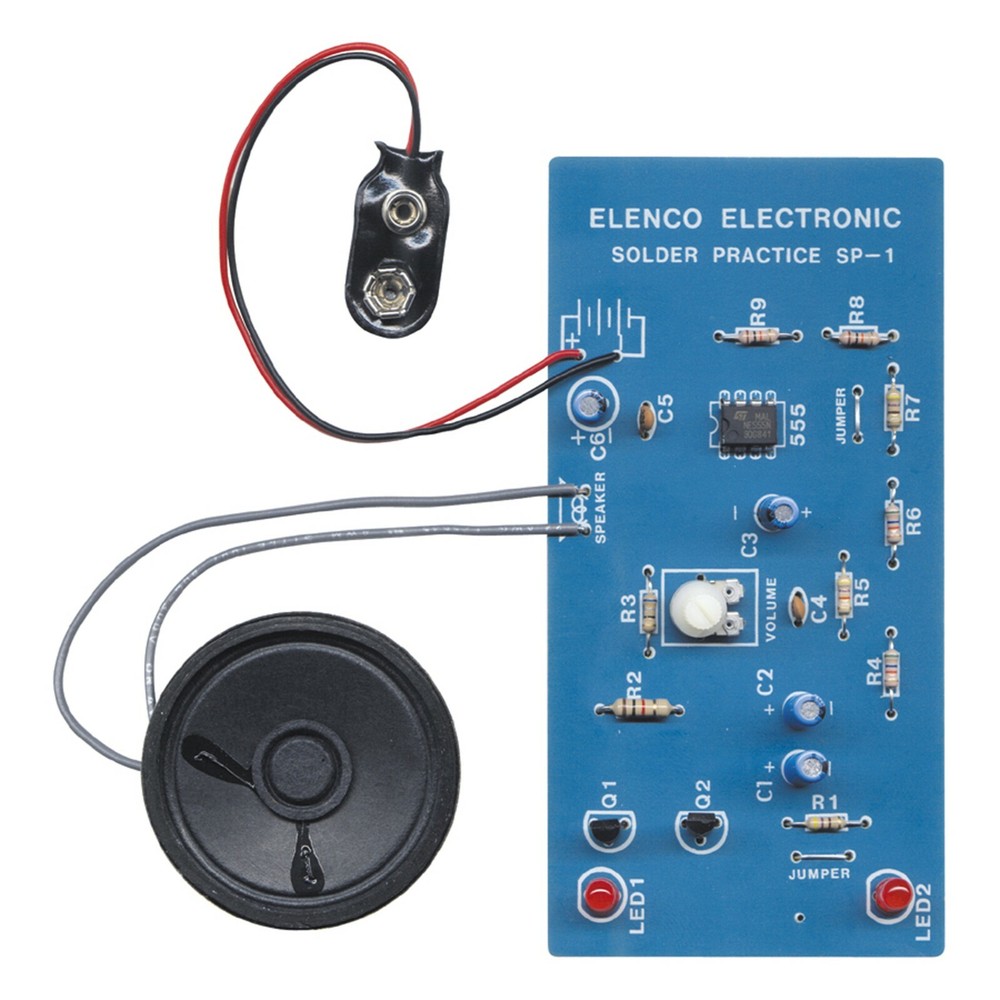 ELENCO SP-1A Practical Soldering Project Kit Ages 13+