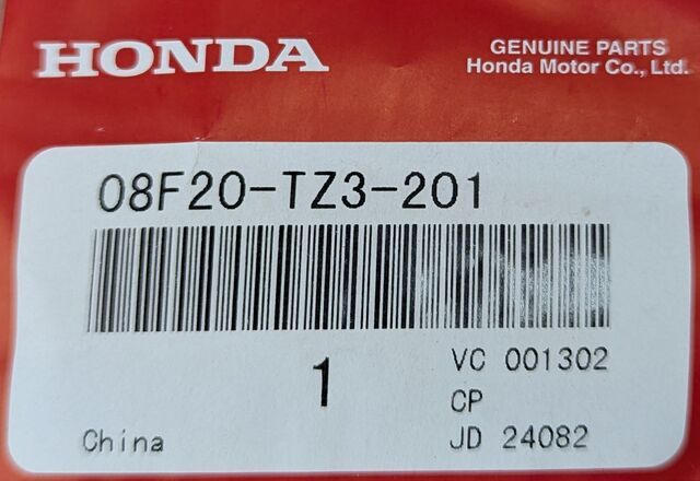 Genuine Acura Emblem Rear (TLX) (Black) 08F20-TZ3-201