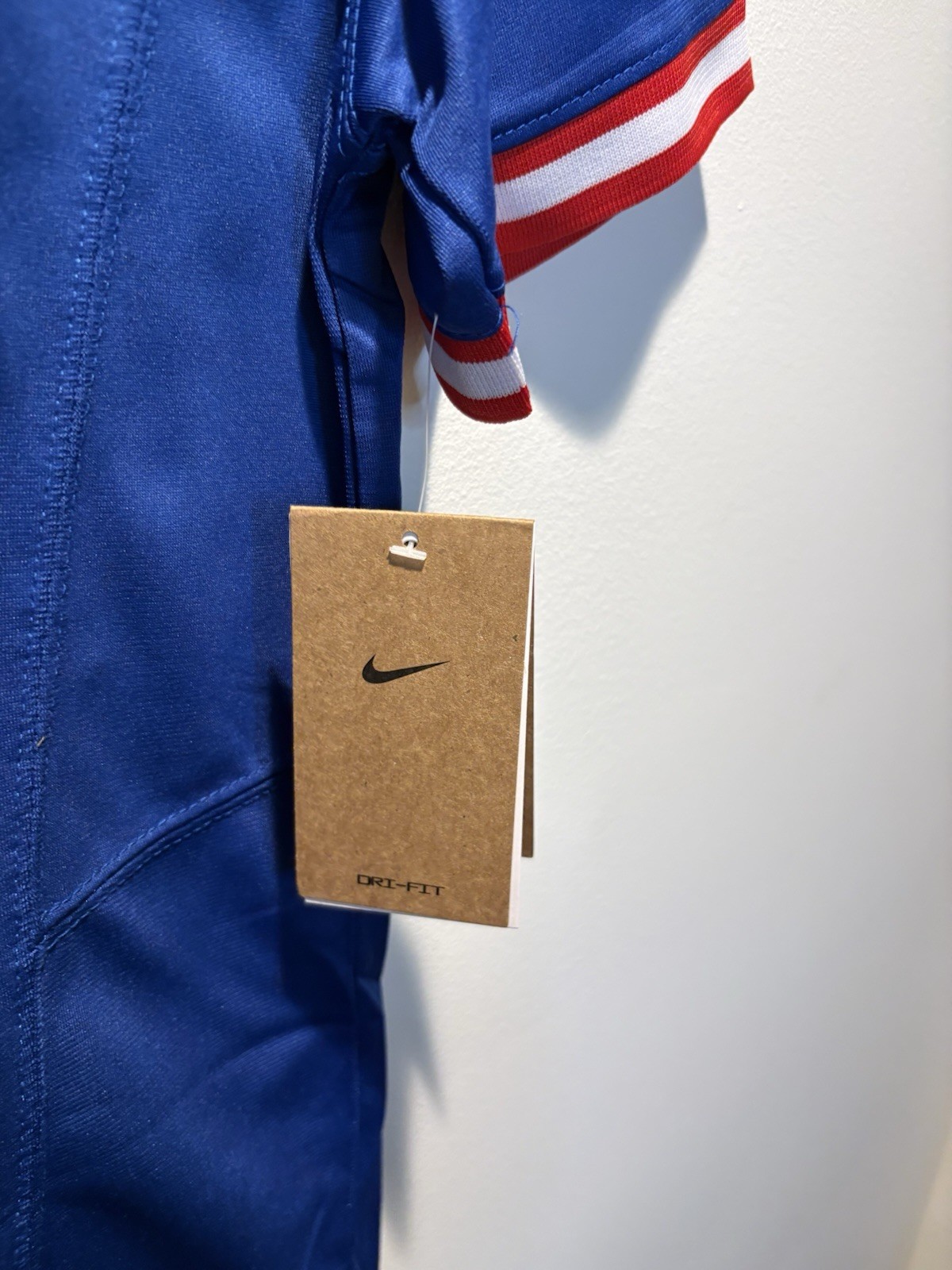 New! Jaxson Dart Youth Small (age 8-10) New York Giants Stitched Jersey