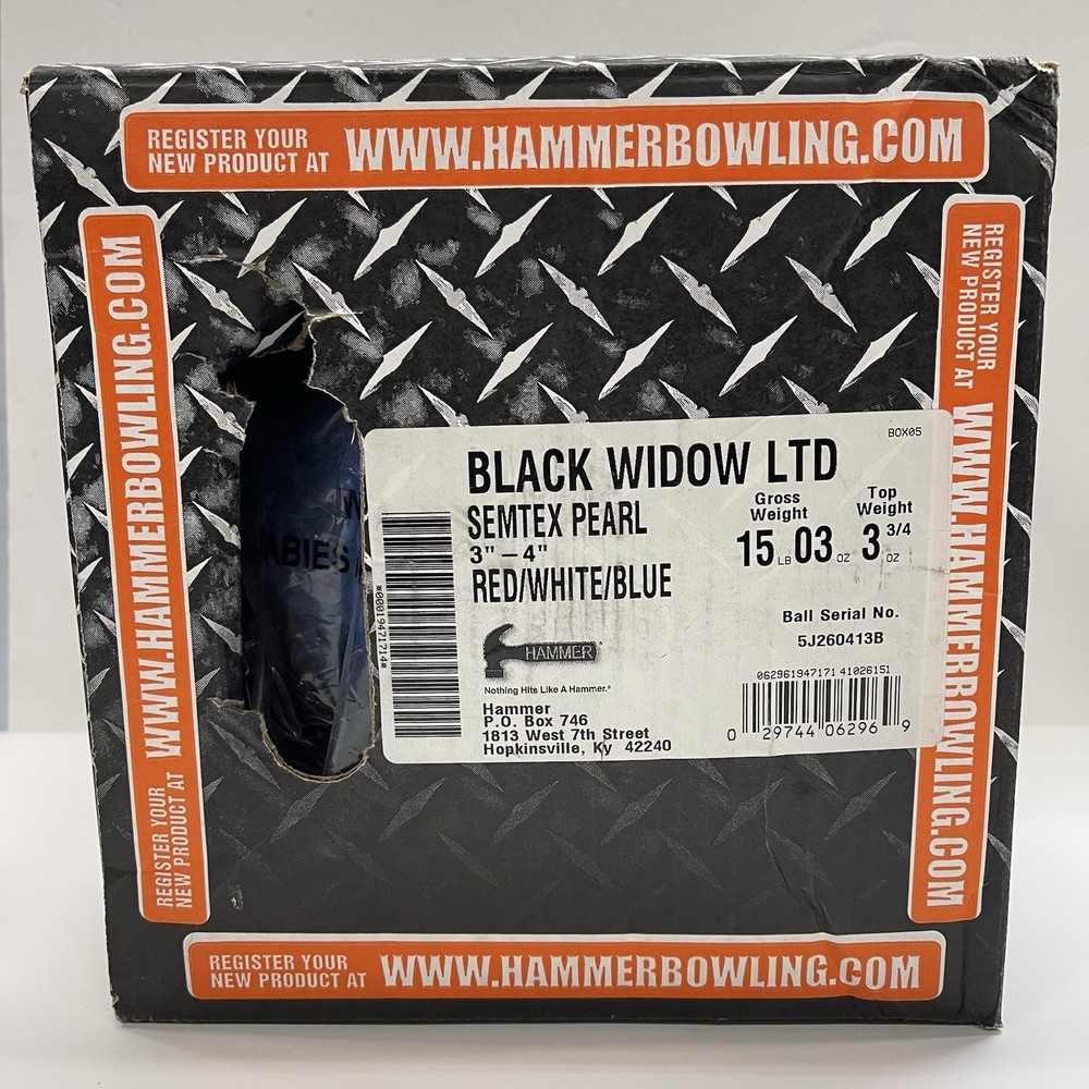 Hammer Black Widow Limited RARE