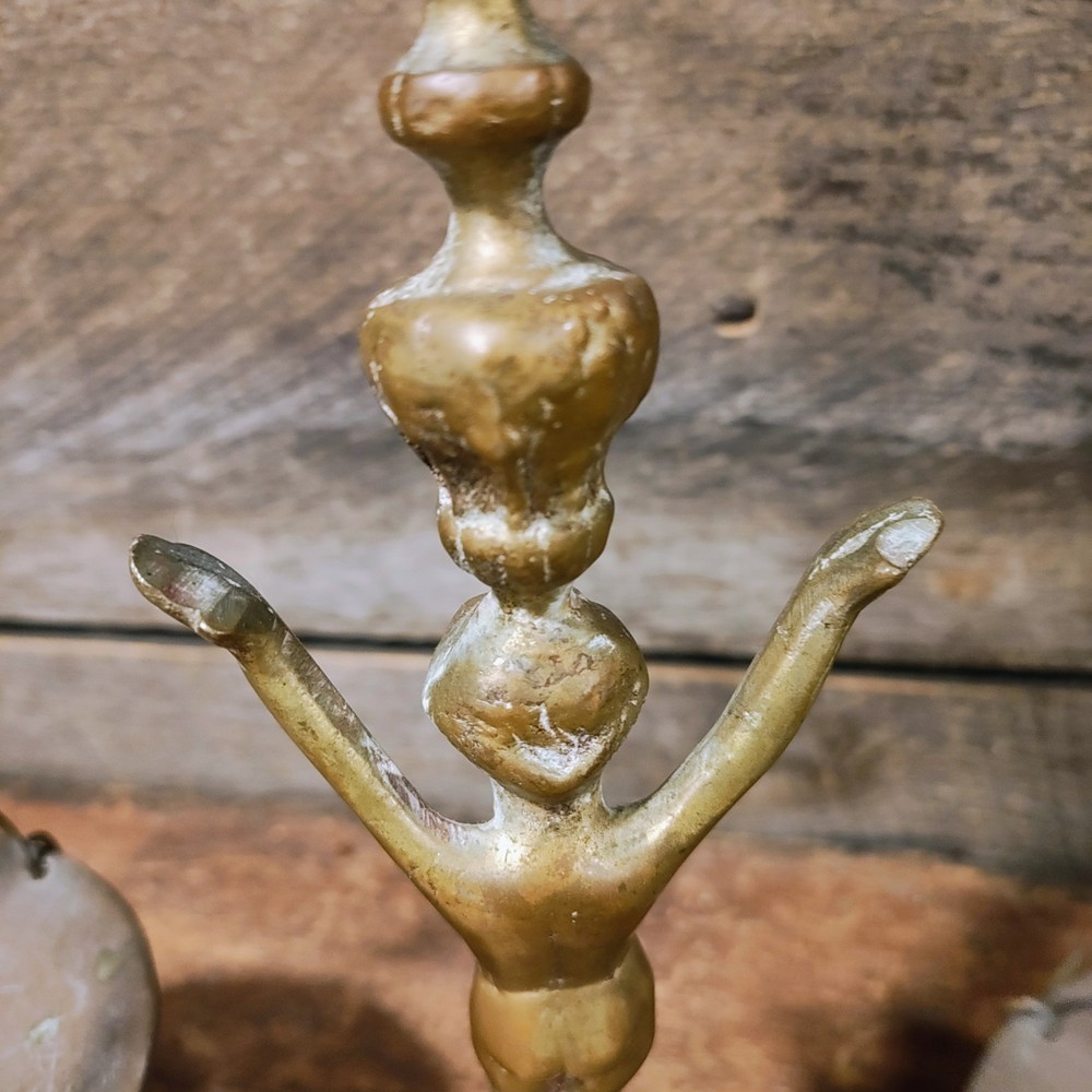 Antique Cherub Brass Scale